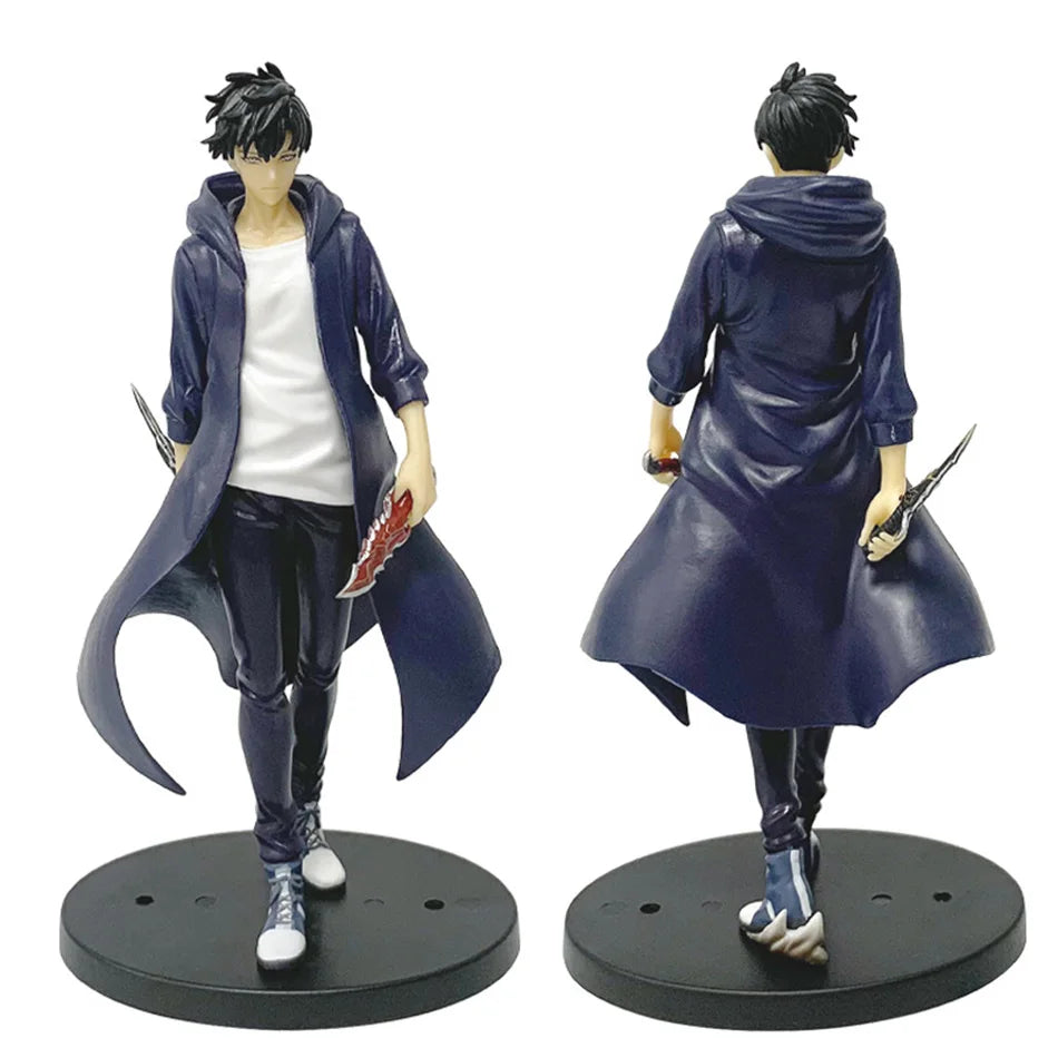 Solo Leveling Sung Jin woo Anime Figure Ore dake Level Up na Ken Shun Mizushino Anime Figures Collectible Model Doll Toys Gifts Beauty World Shop