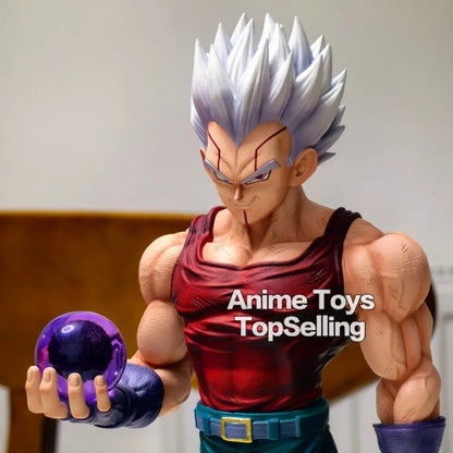 27cm/10.63in Anime Dragon Ball Z Figure GT Baby Vegeta Action Figures Pvc Statue Collection Model Toys Gifts Beauty World Shop