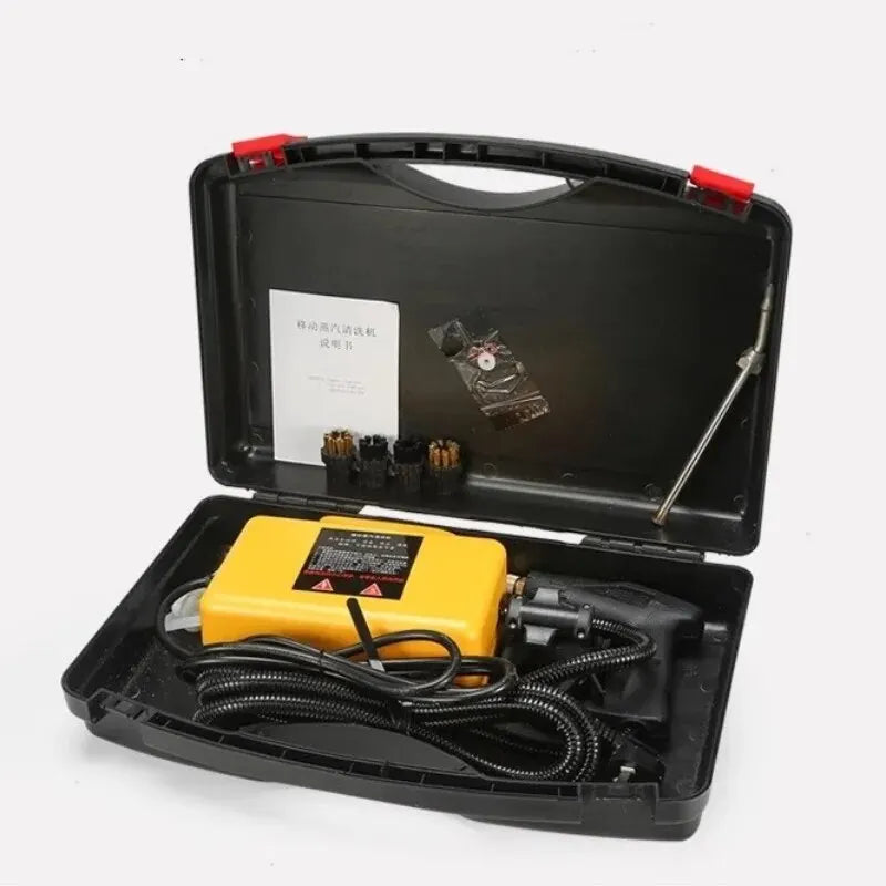 2600w220V High Temperature Steam Cleaner Portable Sterilization Pressure Jet Washer Machine for Home Car Kitchen Air Conditioner Beauty World Shop