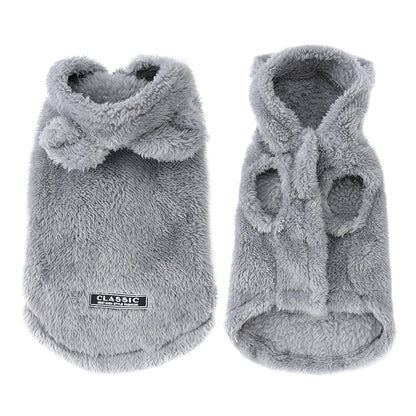 Winter Pet Puppy Hoodie Sweater For Small Medium Dogs Cats Warm Fleece Dog Clothes Coat Yorkshire Chihuahua Jacket Pug Costume Beauty World Shop