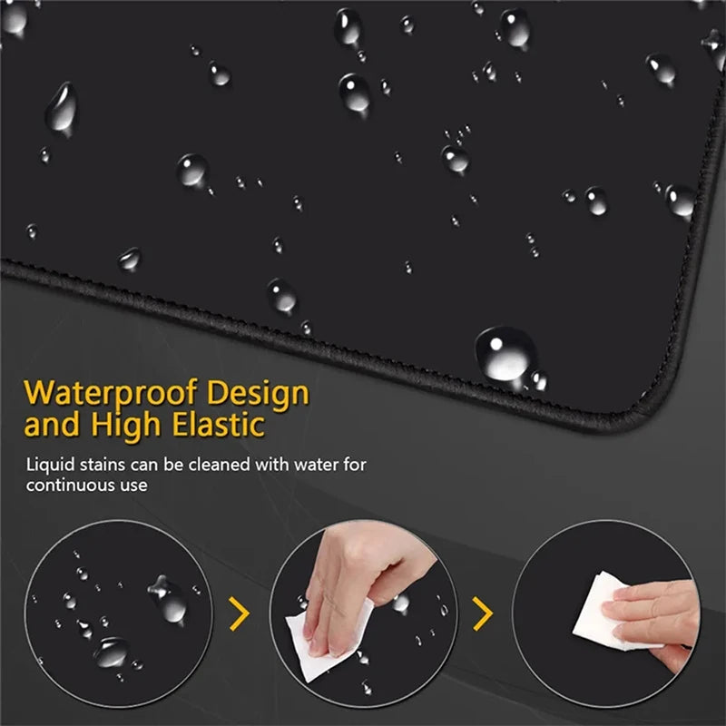Kawaii Japan Anime Mouse Pad PC Colorful E-eevee Gamer Cabinet Mousepad HD P-pokemonS Keyboard Rug Laptop Gaming Rubber Desk Mat Beauty World Shop