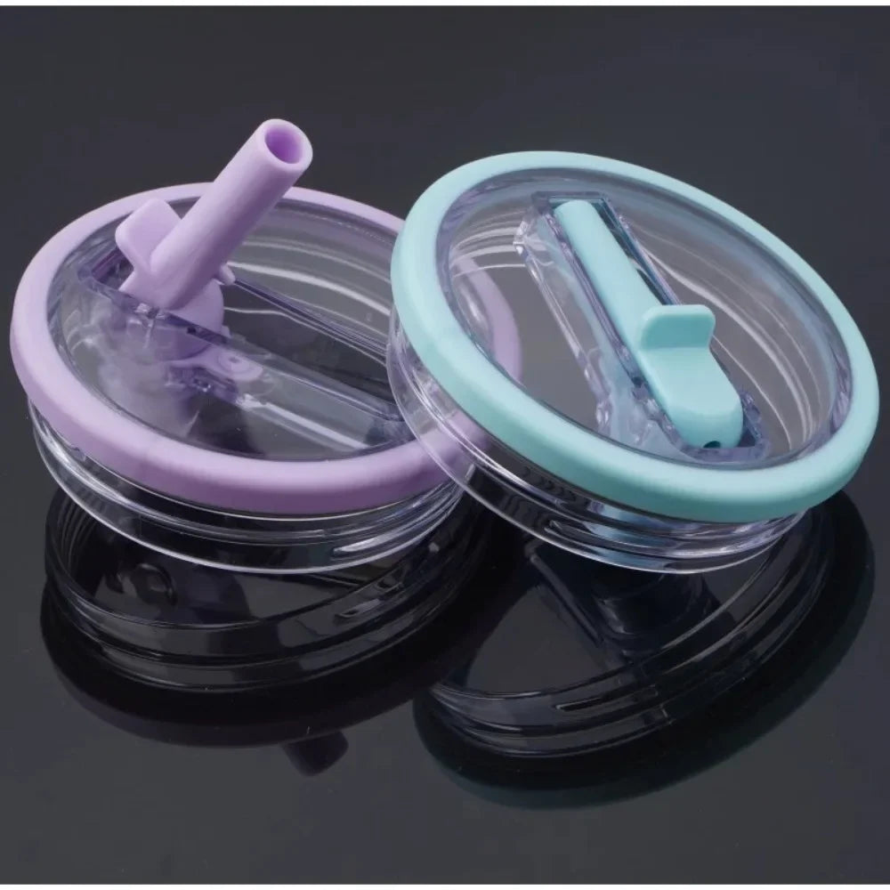 For Stanley Spill-proof Cup Cover 40oz Replaceable Environmental Protection Cup Cover Creative Spiral Straw Cover Cup Accessorie Beauty World Shop