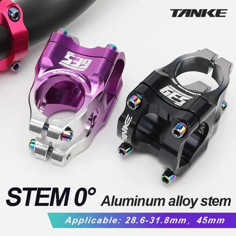 TANKE MTB Power Stem Road Bike Mountain Bicycle Bridge Short Power 35mm Rod Handlebar Table Adjustable Stem Riser 31.8 Cycling Beauty World Shop