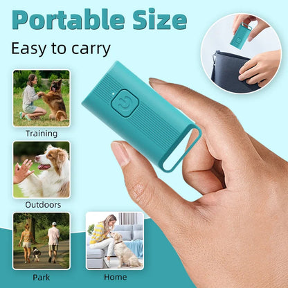 Ultrasonic Dog Repellent Handheld Anti-Barking And Luminous Ultrasonic Dog Repellent