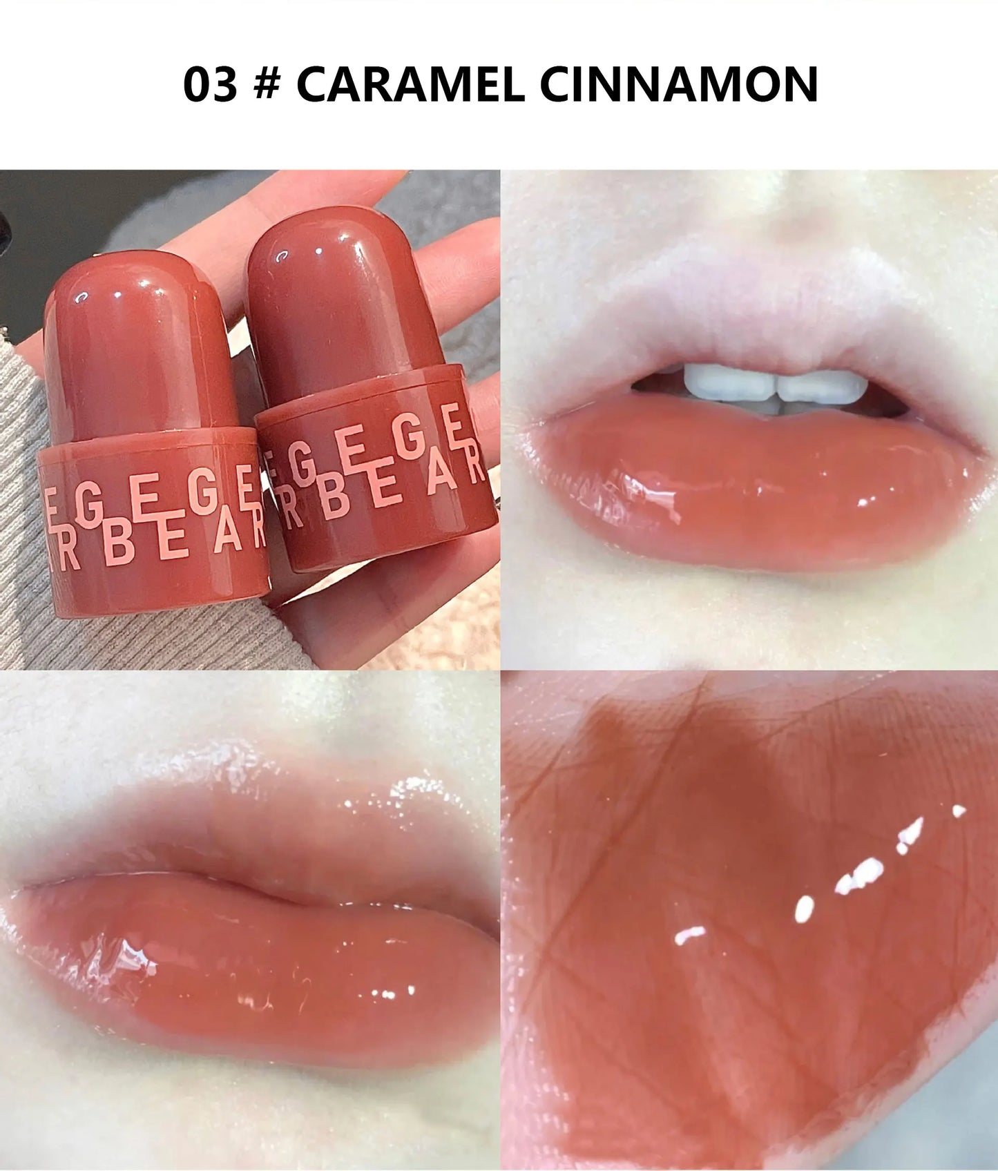 Moisturizing Seal Lip Frozen Water Mirror Lipstick Lasting and non-fading Jelly beep Lip Lip glaze Beauty Trend Shop
