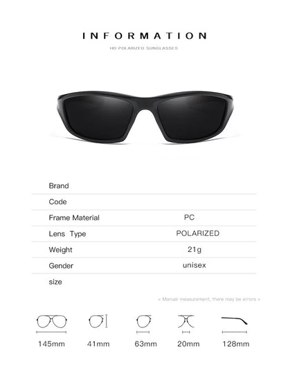 Polarized Sports Cycling Fishing Running Sunglasses Rayed Sun ciclismo Goggles Outdoor Polarized Sunglasses Men Women Eyewear Beauty World Shop