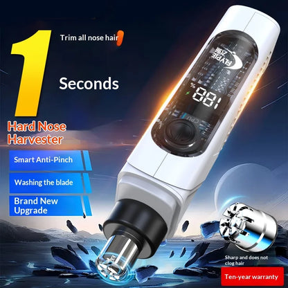 Rechargeable Nasal Trimmer & Facial Shaver for Men – Portable Grooming Device for Nose & Face Beauty World Shop