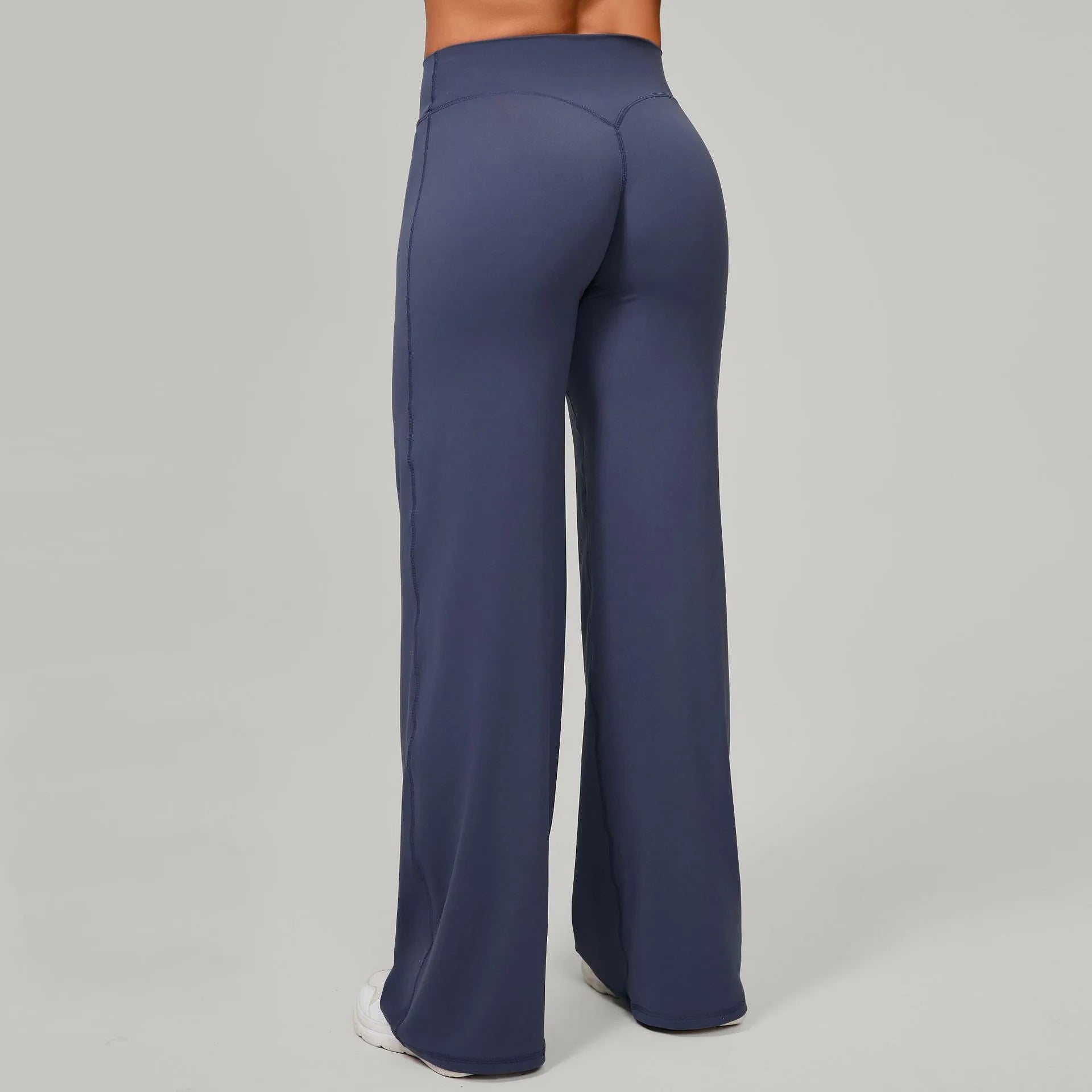 High Waisted Straight Leg Yoga Pants for Women, Naked Feeling Butt Lifting Loose Fit Workout Trousers, Slimming Gym Pants Beauty World Shop