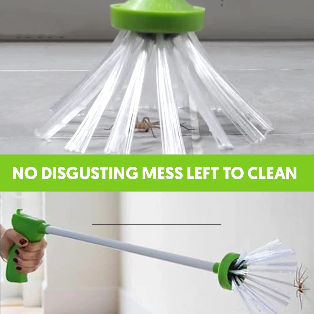 Foldable household tool spider catcher clip insect catcher cute catcher Abs household outdoor Beauty World Shop