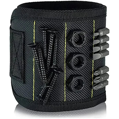 Powerful magnetic tool magnetic wristband - used to secure screws, nails, drill bits, and strong magnetic wrist tool kits parts Beauty World Shop