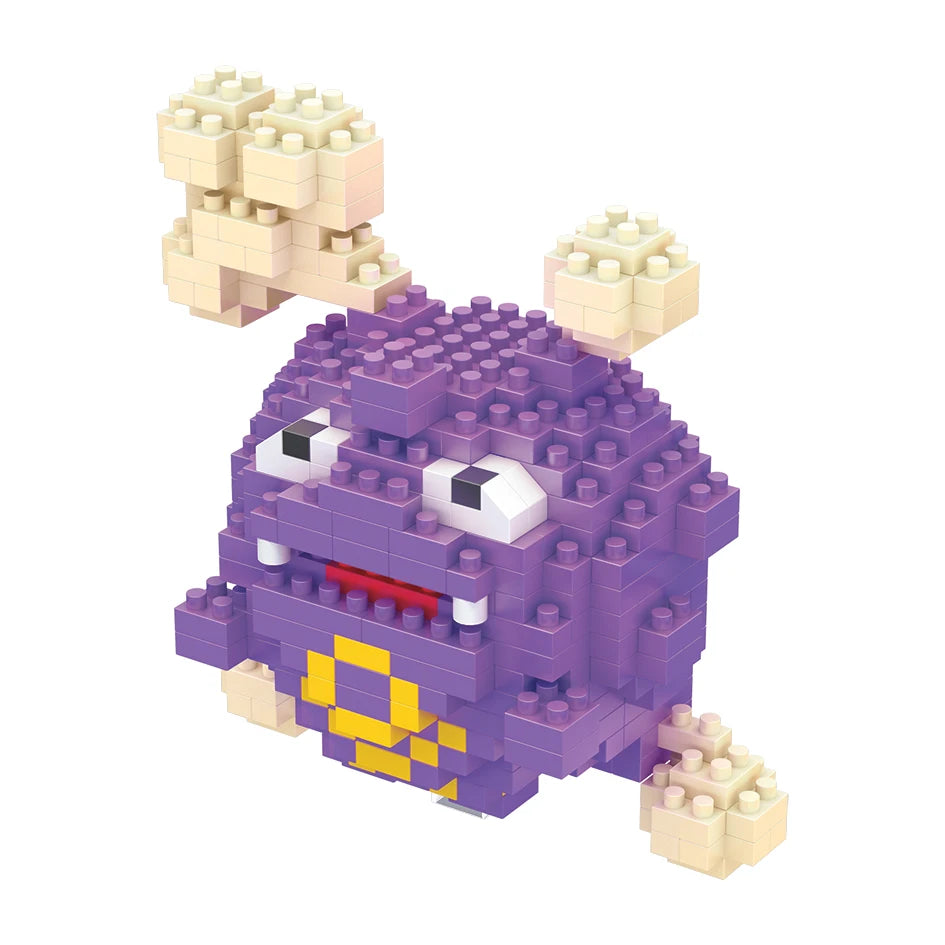 75 Style Building Blocks Assembly Anime Picachu Charizard Doll Blastoise Bulbasaur Gengar Bricks Figures Toy for Kid Gift Beauty World Shop