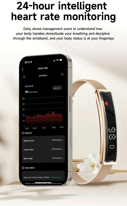 LIGE New Sport Fitness Tracker Smart Band Bracelet Heart Rate Blood Oxygen Sleep Monitor Pedometer Call Reminder Smartwatch 2025
