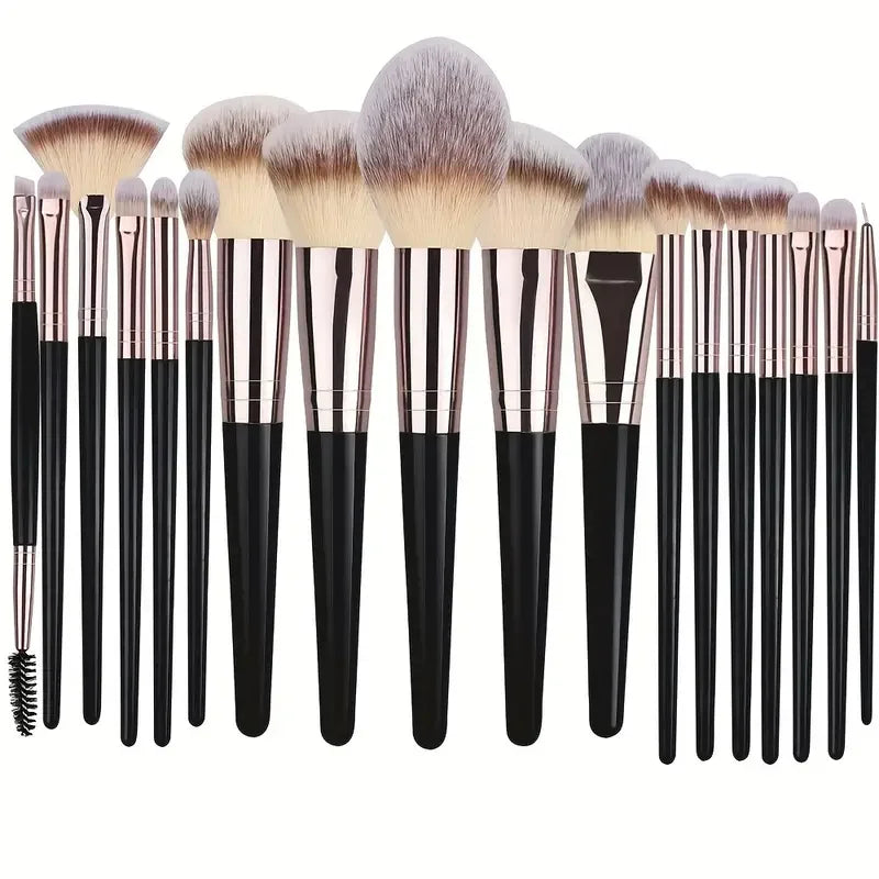 3-20PCS Makeup Brushes Set Soft Fluffy Eyeshadow Foundation Concealer Blending Blush Brush Kabuki Professional Women Beauty Tool Beauty World Shop