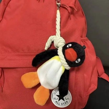 16cm Lovely Penguin Plush Keychain Cute Penguin Doll Backpack Pendant Creative Animal Doll Keychain Girls Women Bag Accessories Beauty Trend Shop