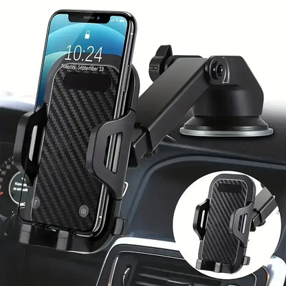 Universal Car Phone Holder Suction Cup Mount Stand for iPhone 15 Xiaomi Huawei Samsung - Mobile Phone Bracket Support Beauty World Shop