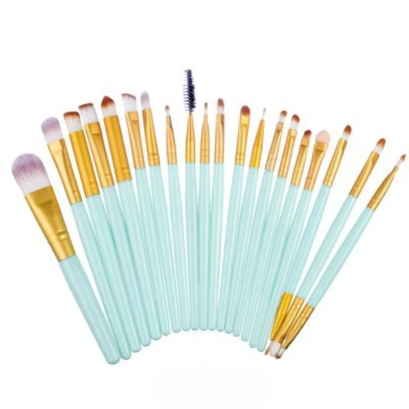 20pcs Eye brush Complete eyeshadow Brush Beauty Tool Explosive neutral logo Free Eyeliner brush Beauty World Shop