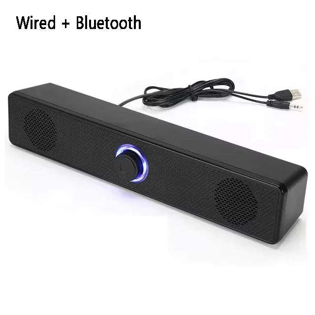 Wired Wireless Bluetooth Speaker Sound Box Bar Soundbar Computer PC TV Laptop Desktop Music Portable Caixa De Som Audio System Beauty World Shop