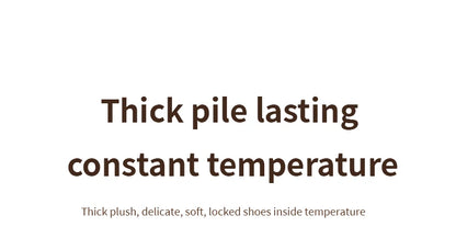 Fashion Women Fluffy Slippers for Autumn and Winter Indoor EVA Thick Sole Anti-Slip and Warm Unisex Slippers for Winter Beauty World Shop