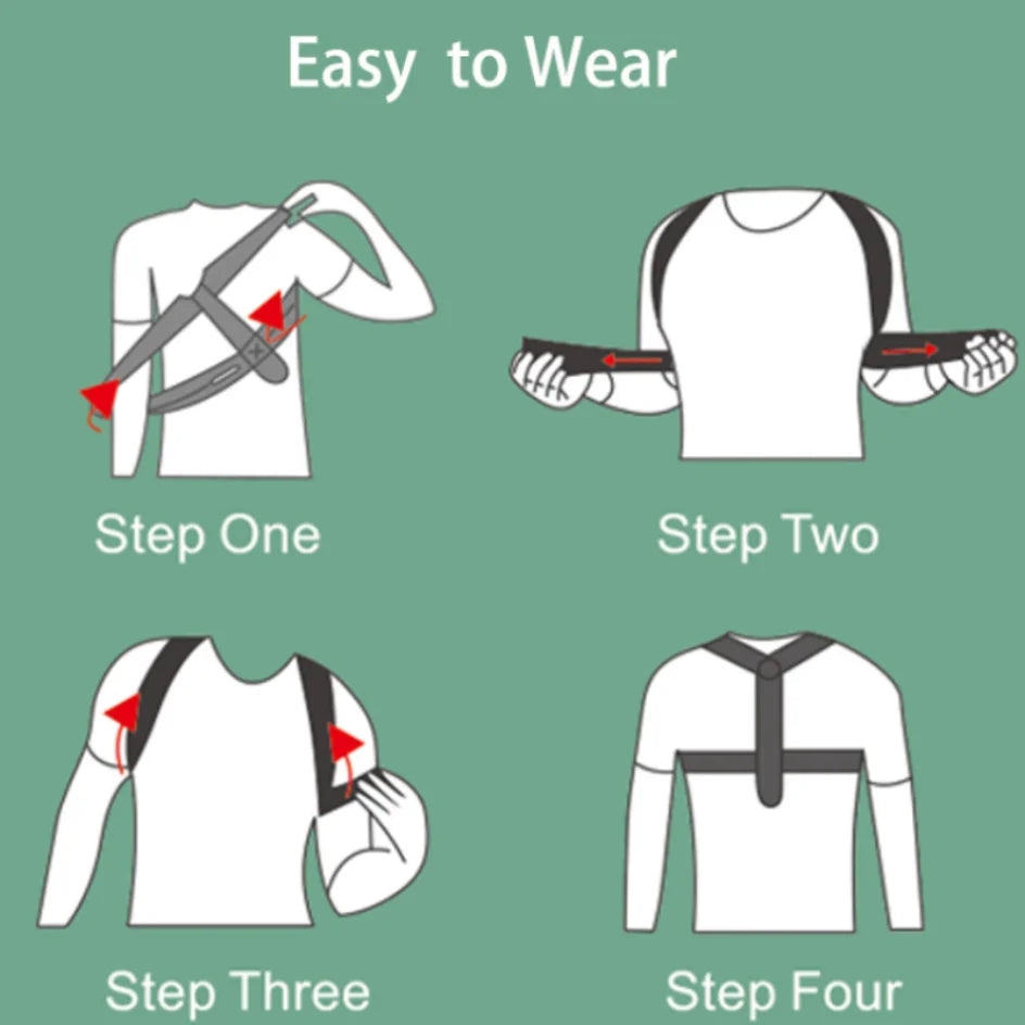 Adjustable Back Shoulder Posture Corrector Belt Clavicle Spine Support Reshape Your Body Home Office Sport Upper Back Neck Brace Beauty World Shop