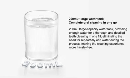 2025 New MIJIA Portable Oral Irrigator 2 Dental Teeth Whitening Flosser bucal tooth Cleaner vibration waterpulse Water Thread Beauty World Shop