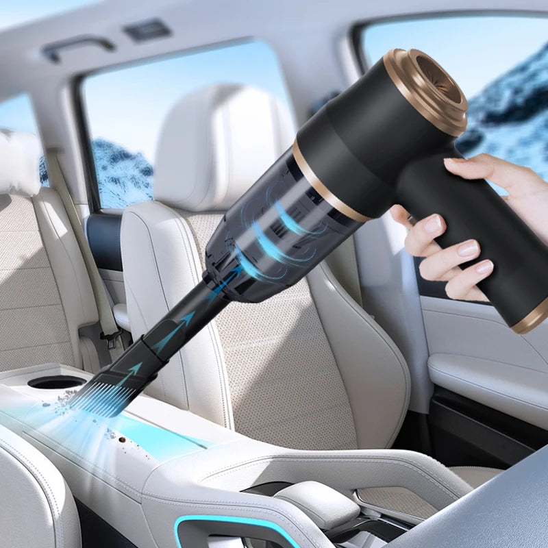 Wireless Car Vacuum Cleaner for Cleaning Bedroom Carpets Portable High Power Function Home Appliance Cleaning Machine Beauty World Shop