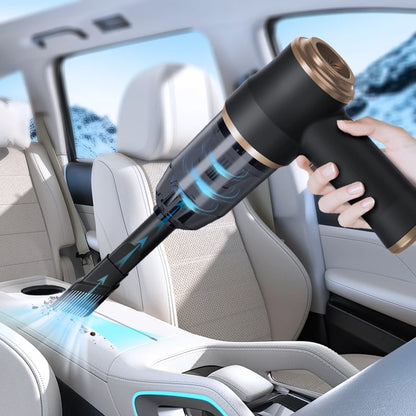 Wireless Car Vacuum Cleaner for Cleaning Bedroom Carpets Portable High Power Function Home Appliance Cleaning Machine Beauty World Shop