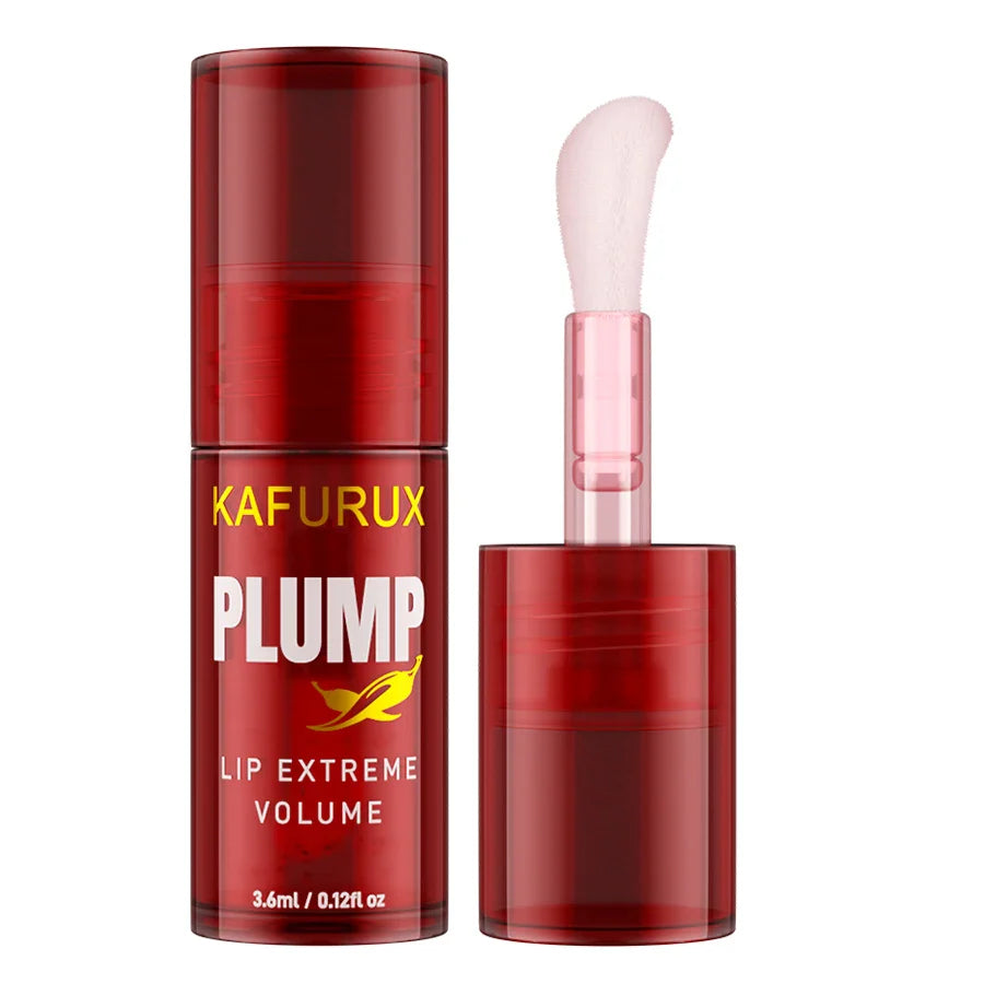 1PC Chili Pepper Lip Plumper Oil Long Lasting Moisturizing Lip Gloss Serum Instant Volumising  Essence Oil Lip Makeup for Women Beauty Trend Shop