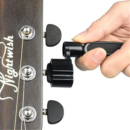 Guitar String Winder String Cutter Bridge Pin Puller 3 IN 1String Peg Winder Guitar Repair Tool Black Beauty World Shop