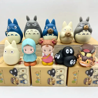 Hot New Anime Cartoon Peripheral Blind Box Trendy Toy Figurine Office Desk Bedroom Bedside Table Decor Students Birthday Gifts Beauty World Shop
