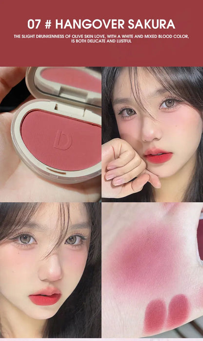 DaimAnpu monochrome honey powder powder blusher, high gloss, natural brightening, rouge setting, powder blusher cream Beauty World Shop