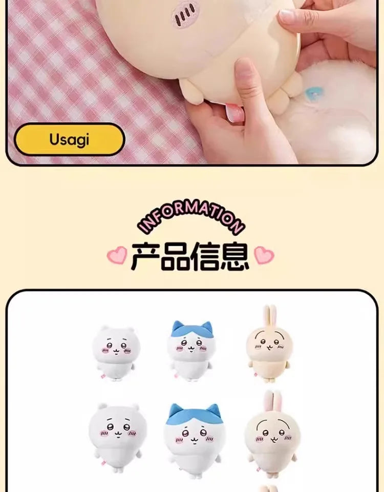 Oversized Chiikawa Series Standing Doll Plush Doll Cartoon Cute Hachiware Plush Toy High Quality Kawaii Usagi Gift Beauty World Shop