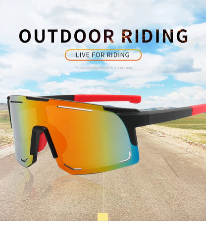 Cycling Sunglasses UV Protection Windproof Glasses For Men Women Polarized Lens Hiking Road Riding Bike Sport Glasses Eyewear Beauty World Shop