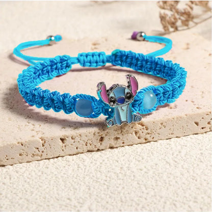 Disney Lilo & Stitch Cartoon Wristband - Cute Anime Print Wristband for Kids & Girls, Christmas Gift Beauty World Shop