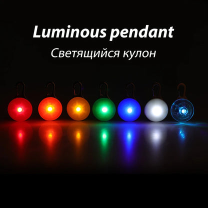 Usb Charging Glowing Dog Collar With Pendant Detachable Luxury Led Light Bright For Small Dogs Cat Night Safety Collar Wholesale Beauty World Shop