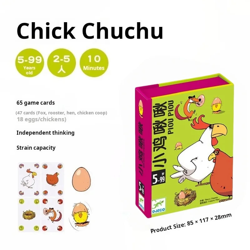 Hot board games Chicken Chiu Chiu Board Game Drecksau Black Sheep Piou Piou Party Cards Game Intellectual Toys Gifts Beauty World Shop