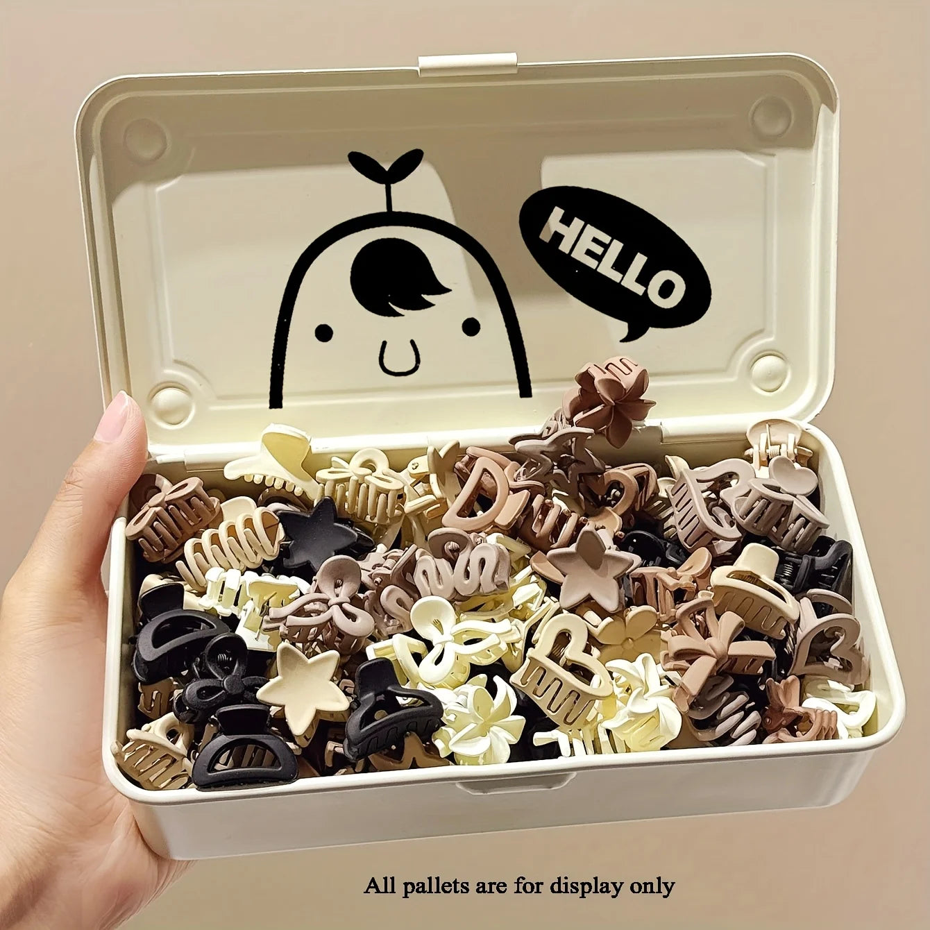 5/10/20/30pcs Beige Mixed Pack Small Clips, Cute Girl Accessories - Perfect for Daily Use, Special Occasions, or Travel Gifts Beauty World Shop