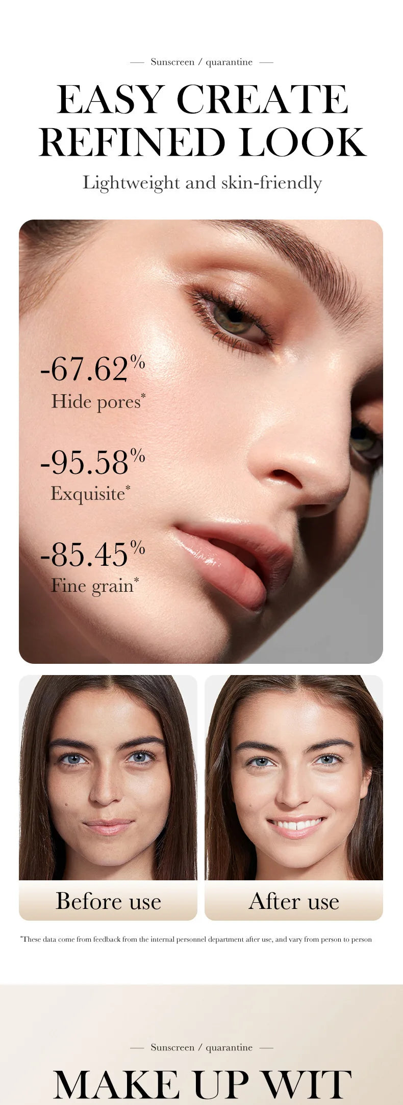 Face Makeup Primer Tri-color Cream Contour Color Isolation Waterproof Makeup Foundation Natural Makeup Base Cream 40g Beauty World Shop