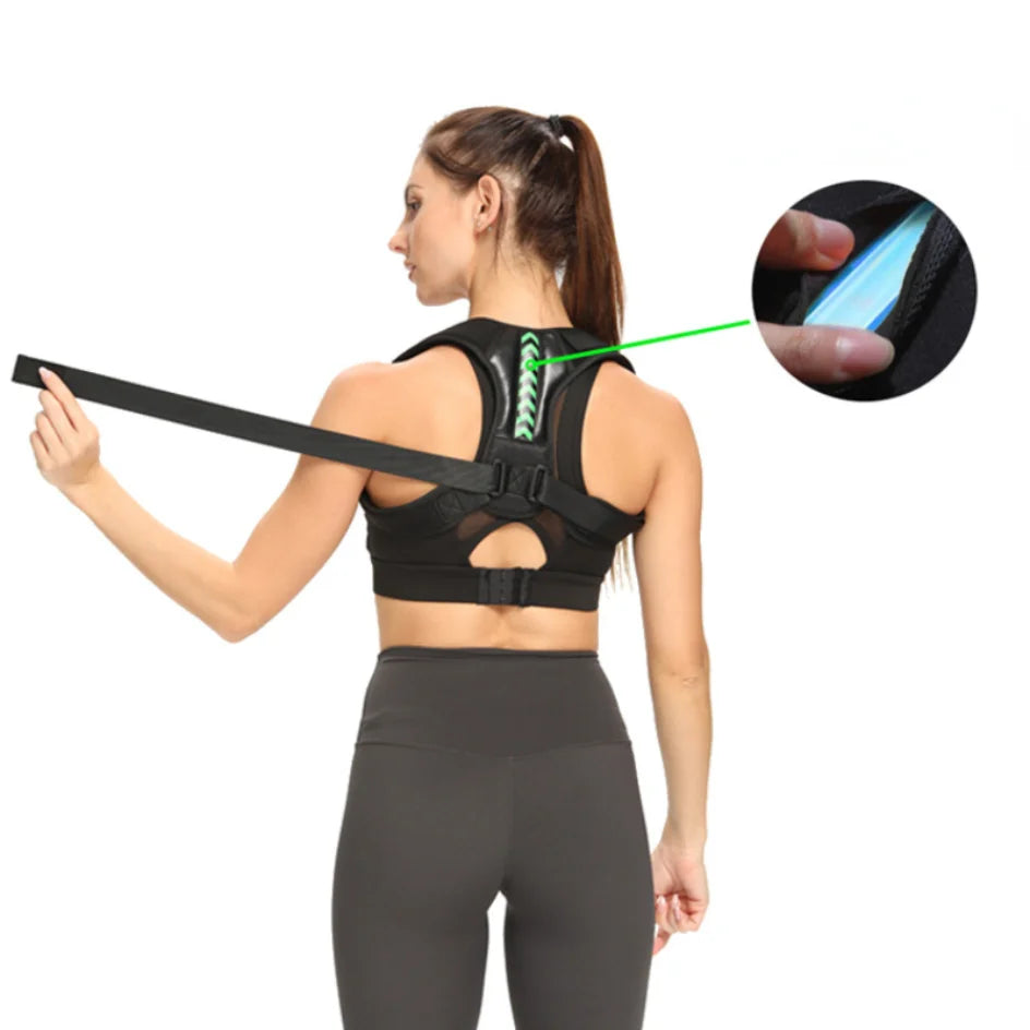 Adjustable Back Shoulder Posture Corrector Belt Clavicle Spine Support Reshape Your Body Home Office Sport Upper Back Neck Brace Beauty World Shop