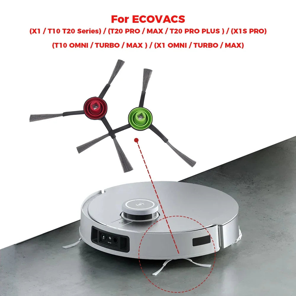 Accessories For ECOVACS Deebot T8 AIVI N8 Pro AIVI N9 N10 N10 Plus Side Brush,Main Brush,  Filter, Dust Bag,Hepa Filter Beauty World Shop