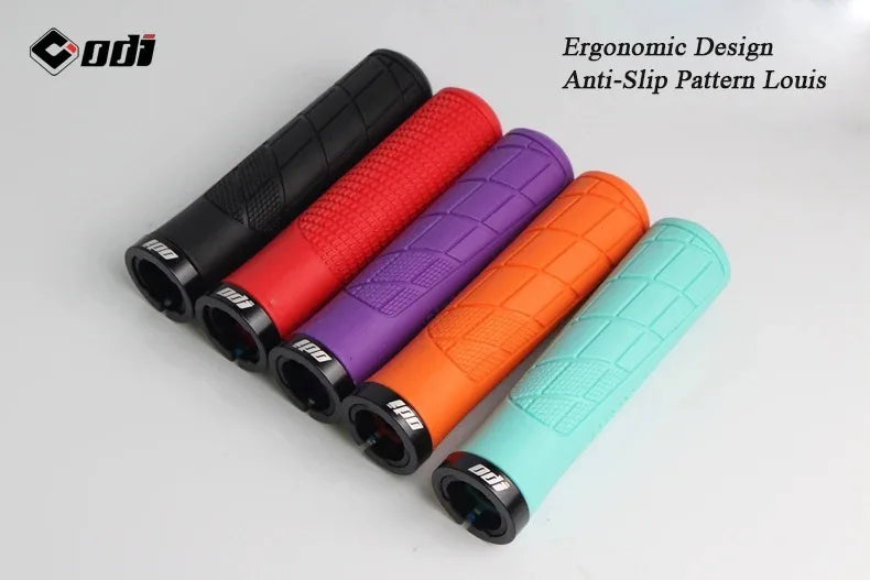 ODI Bicycle Handlebar Grip Lock On Mountain Bike Grip Soft Rubber MTB Cuffs 22.2mm Bicycle Handle Cover Non-slip Bike Handle Beauty World Shop