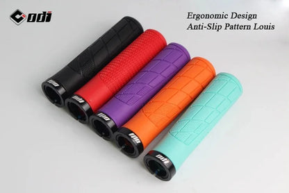 ODI Bicycle Handlebar Grip Lock On Mountain Bike Grip Soft Rubber MTB Cuffs 22.2mm Bicycle Handle Cover Non-slip Bike Handle Beauty World Shop