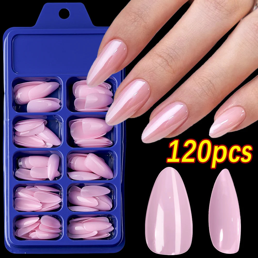 120Pcs 9-Colors French Fake Toenails Summer Short Sqaure Press On Toe Nails Tips Glossy Nude/Pink/Brown Full Cover False Toenail Beauty World Shop