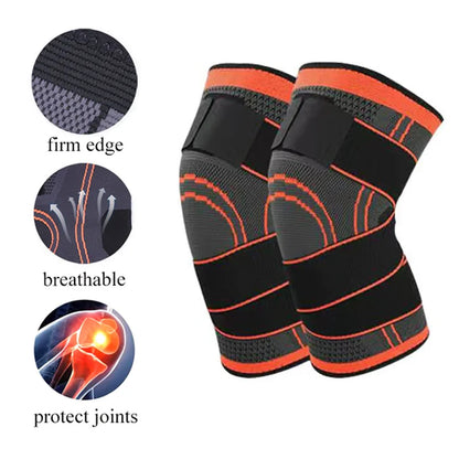 1pc Knee Brace Knee Sleeve Support For Men And Women Knee Pads For Running, Hiking Meniscus Tear Arthritis Joint Pain Relief Beauty World Shop