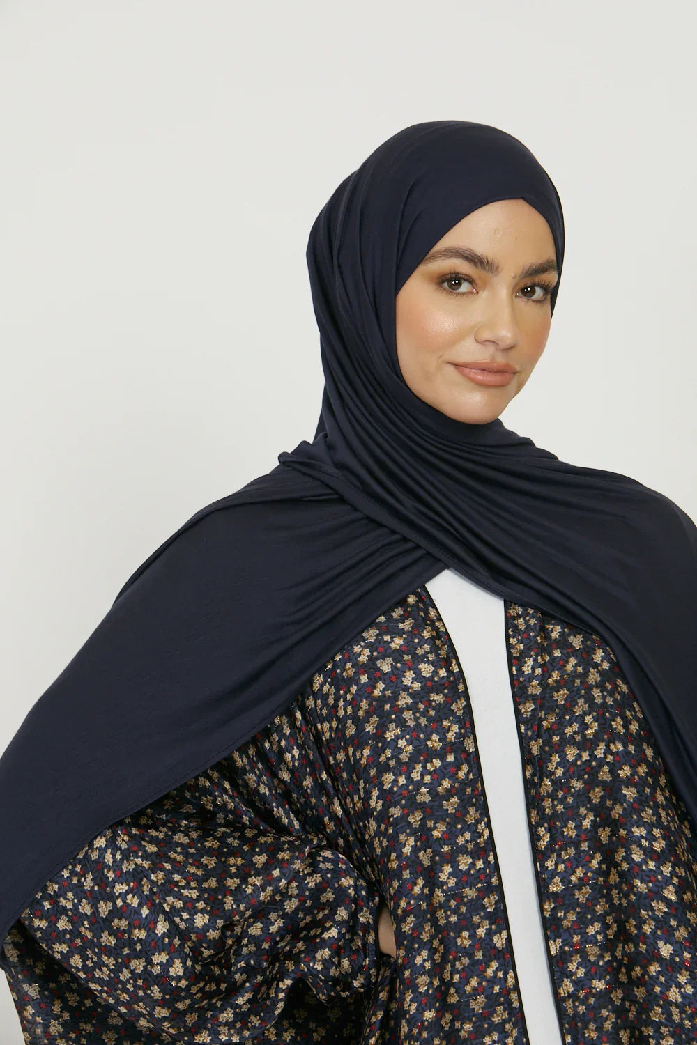 Muslim Jersey Hijab Scarf Women Long Solid Color Head Wrap For Women Hijabs Scarves Ladies Muslim Veil Jersey Hijabs Beauty World Shop