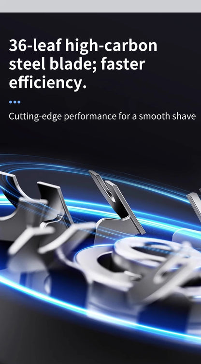 Mini electric shaver, compact and fast charging for home use, men's car shaver, portable for home use, gift for father and boyfr Beauty World Shop