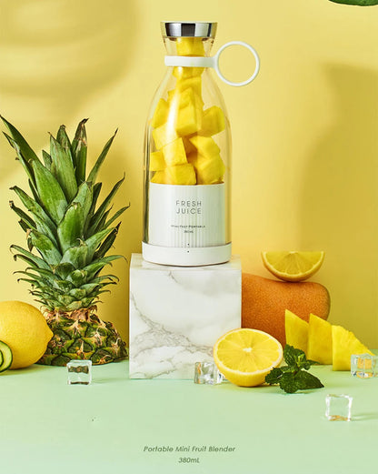 HOMEFISH Electric Juicer Blender Usb Mini Fruit Mixers Fruit Extractors Food Milkshake Multifunction Juice Maker Machine Beauty World Shop