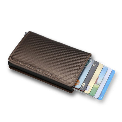 Anti Thief Rfid Credit Card Holder Smart Minimalist Wallet Pocket Men Women Slim Cardholder Bank Cash Creditcard Case Bag Purse Beauty World Shop