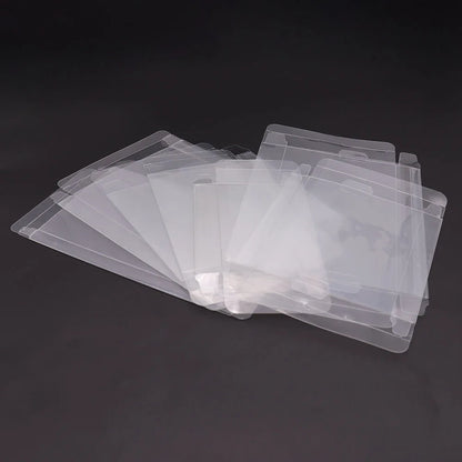 5/20PCS Clear Transparent Game Cartridge Box Case Games Plastic PET Protector for N64 NES SNES for ps5 ps4 ps3 GB GBA GBC Switch