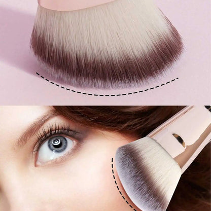 4pcs Basic Makeup Brushes Set With Box Dual-ended Foundations Powder Blush Details for Eyeshadow Brushes Beginner Travel Beauty World Shop