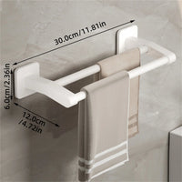 30cm White 2 Bar
